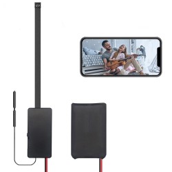 WIFI spy camera wide angle 120 ° motion detection