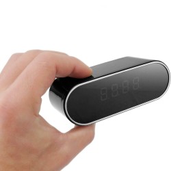 Horloge camera surveillance WIFI Full HD avec vision nocturne