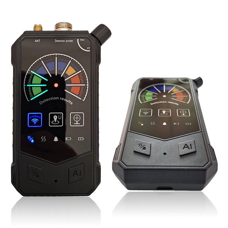 Camera Microphone GPS Tracker Detector