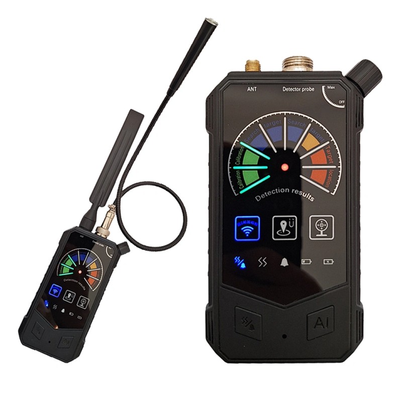 Détecteur professionnel caméra micro traceur GPS