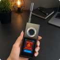 Détecteur de caméras cachées, micros et GPS