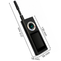 Détecteur de caméras cachées, micros et GPS