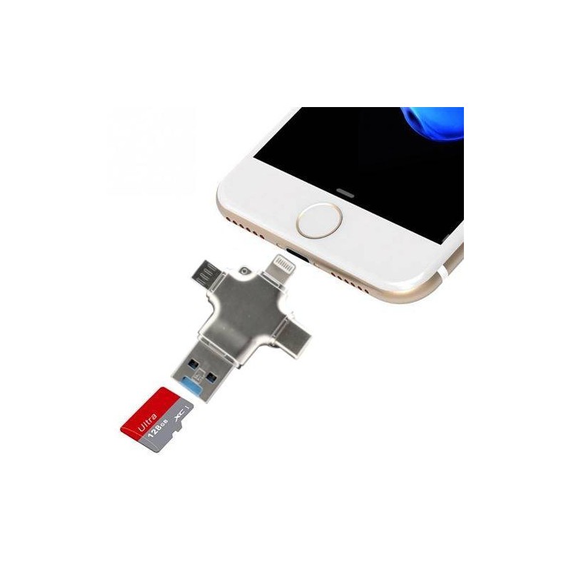 LECTEUR CARTE MICRO SD pour iPhone & iPad