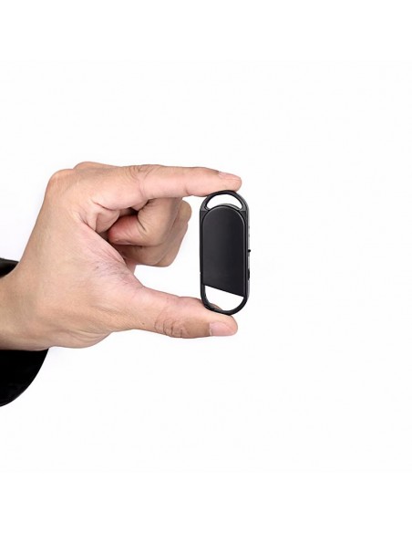 Audio recorder key-chain up to 18 hours or recording