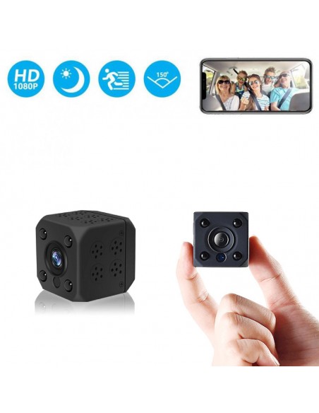 Mini connected camera Full HD with night vision