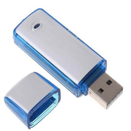 Clé USB enregistreuse audio 20 heures d'autonomie