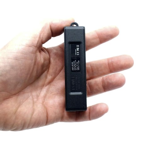 Micro enregistreur audio powerbank longue durée 150 jours d'autonomie