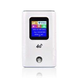 Dual SIM 4G Mobile WiFi Modem Router with 5200mAh Battery