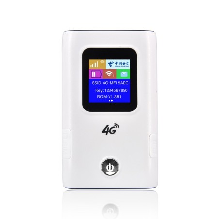 Routeur modem 4G mobile WiFi avec batterie 5200mAh