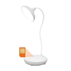 Micro GSM lamp listens in real time with battery