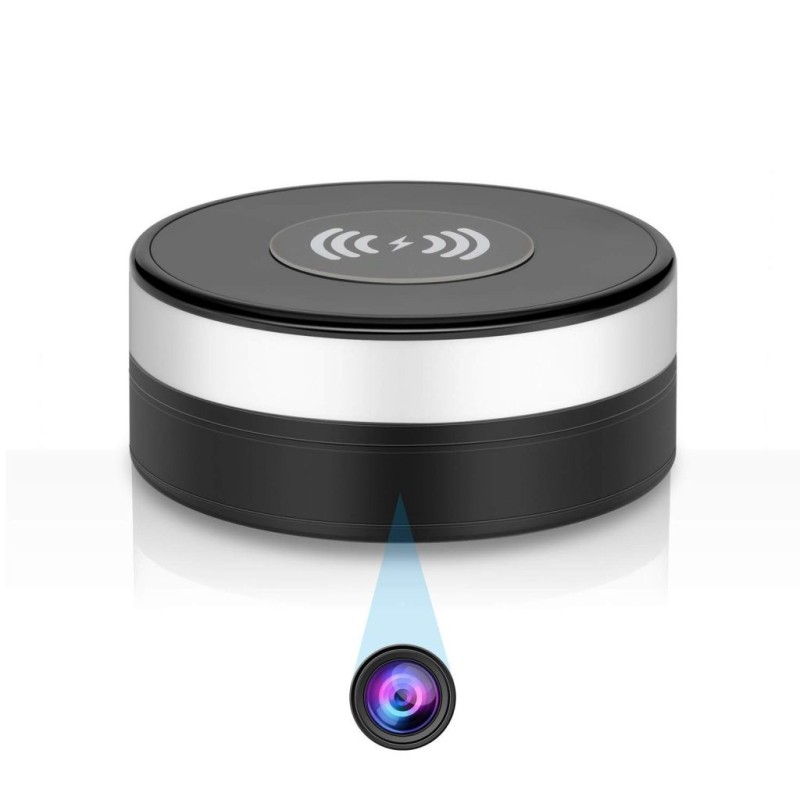 spy camera wireless charger