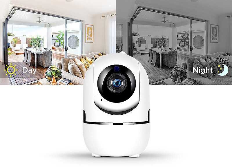 RUMOCOVO Caméra de Surveillance intelligente PTZ IP WiFi HD dispositif de  sécurité domestique sans fil babyphone vidéo, avec suivi automatique et ia  1080P avec 32g carte D37 - Caméscope - Achat 