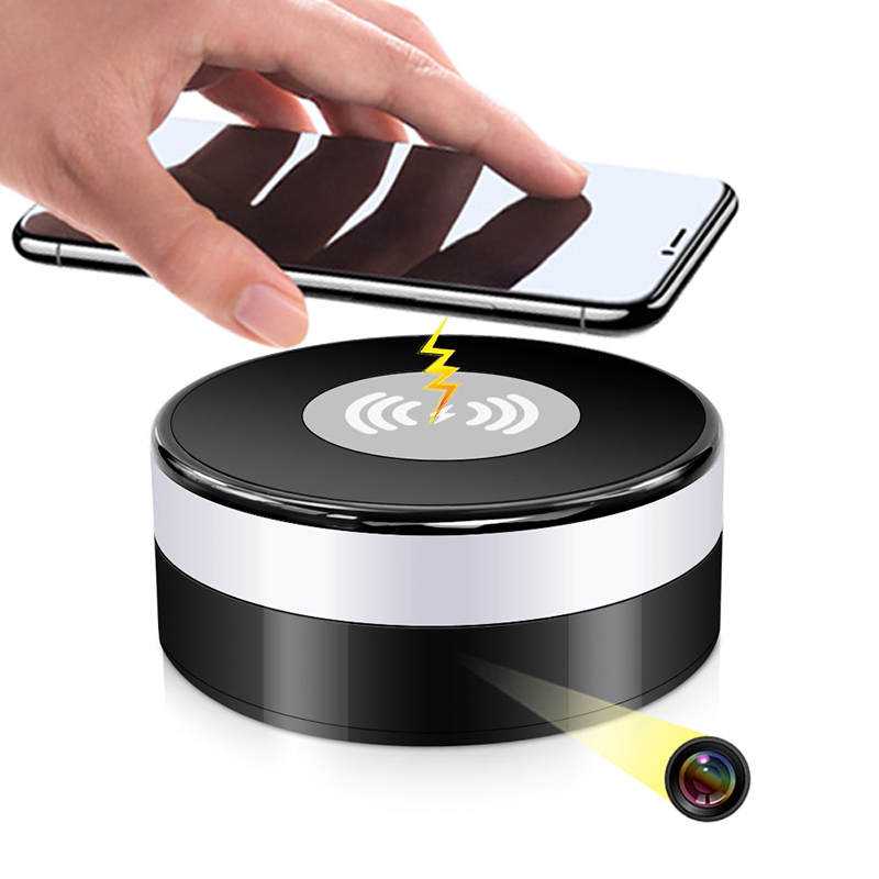 spy camera wireless charger